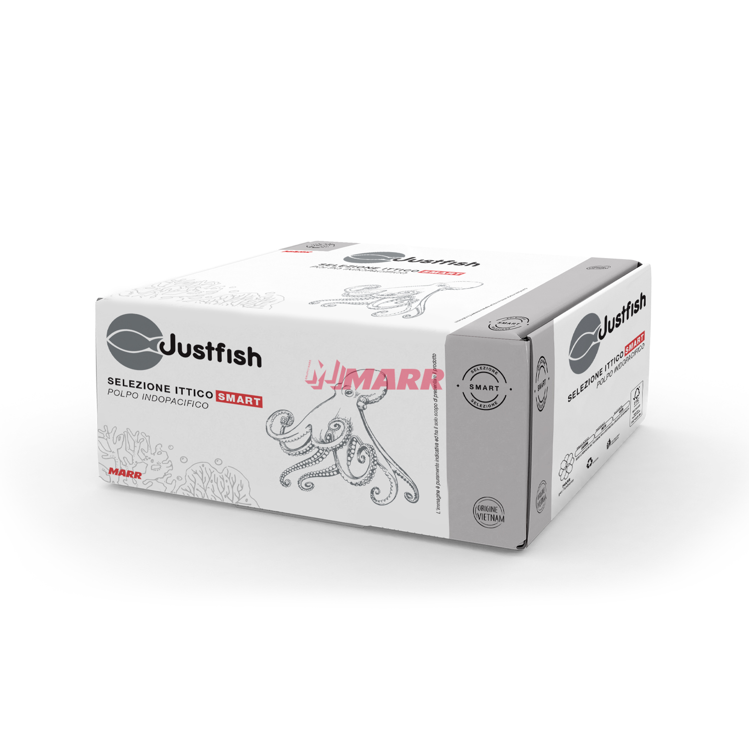 Polpo 1000/2000 g (IDN) IQF JUSTFISH