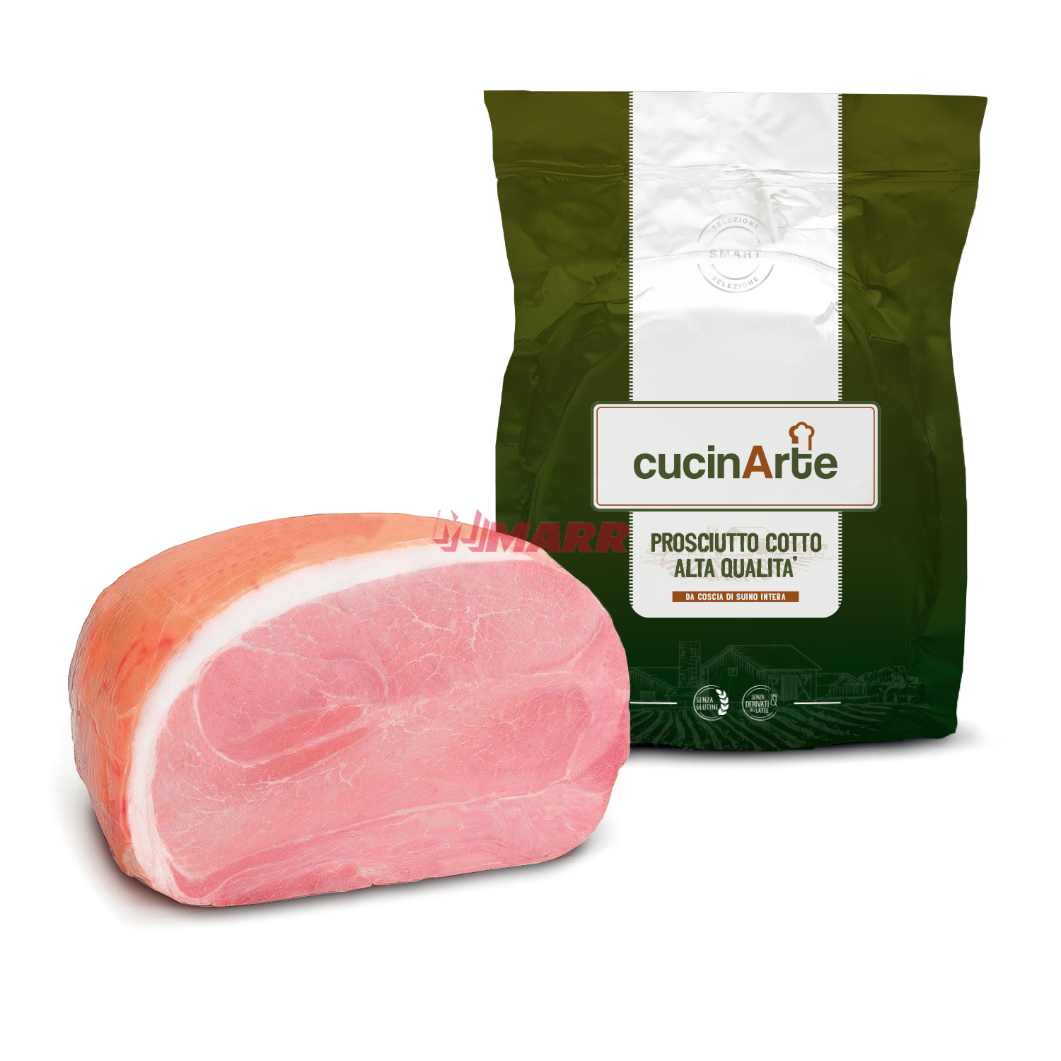 Prosciutto Cotto Alta Qualità a Metà CUCINARTE