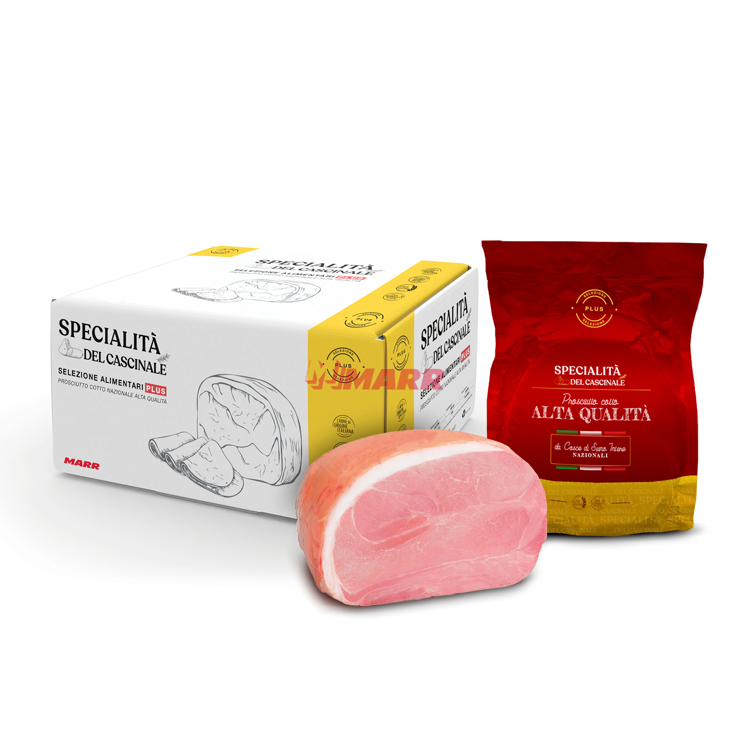 Prosciutto Cotto Alta Qualità Nazionale Int. Sottovuoto SDC