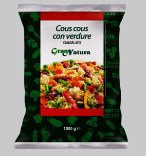 Cous Cous con Verdure Surgelato 1 kg Gran Natura