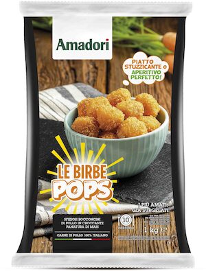Birbe di Pollo Pops 1 kg Surgelate