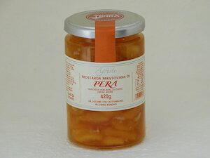 Mostarda Mantovana di Pera 420 g